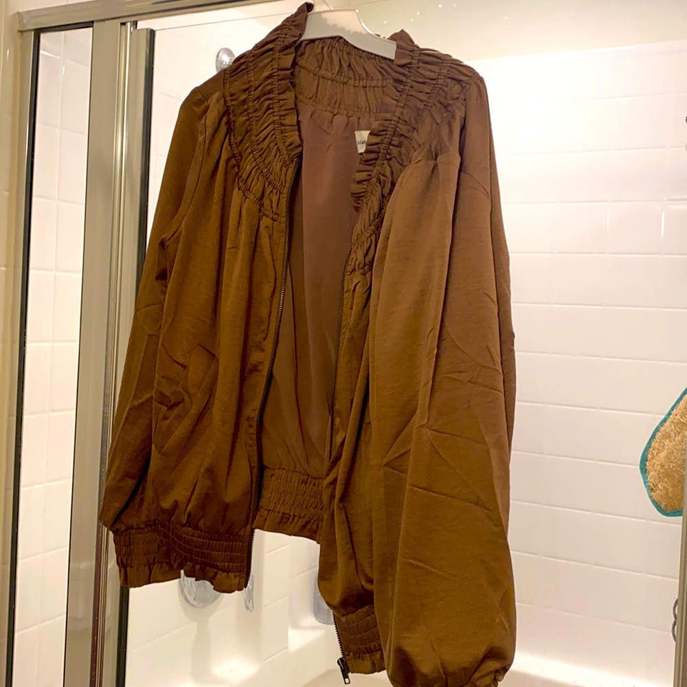 Jacket brown soft